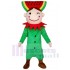Cute Christmas Elf Mascot Costume with Watermelon Headdress