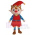 Elfe drôle Prince Garçon Costume de mascotte Dessin animé