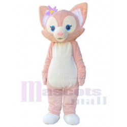 LinaBell from Duffy and Friends Pink Fox Mascot Costume