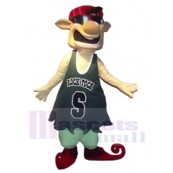 Basketball Team Sport Elf Leprechaun Mascot Costume Cartoon