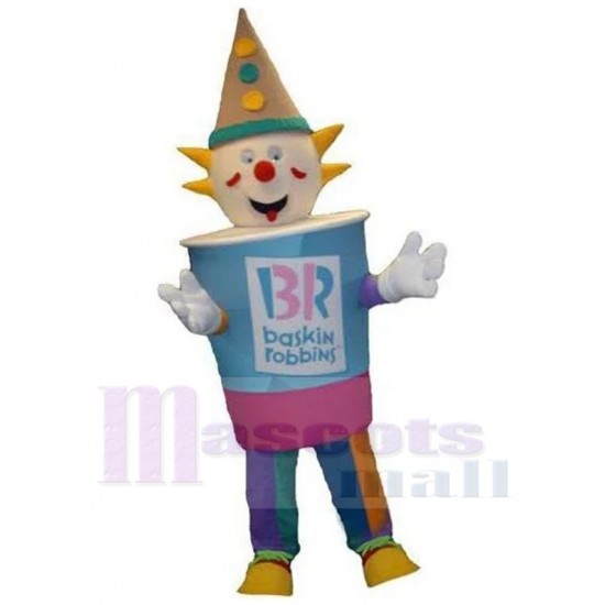 Baskin Robbins Elf Mascot Costume Cartoon