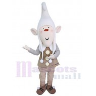 Skinny Elf Mascot Costume Cartoon