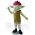 Yellow Hair Boy Elf Mascot Costume Cartoon