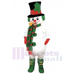 Snowman Leprechaun Elf Mascot Costume Cartoon