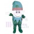 Christmas Green Elf Mascot Costume Cartoon