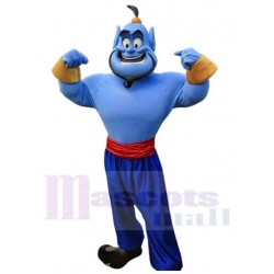 Genie Aladdin Mascot Costume Cartoon