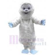 Cute Yeti Snowman Mascot Costume Cartoon