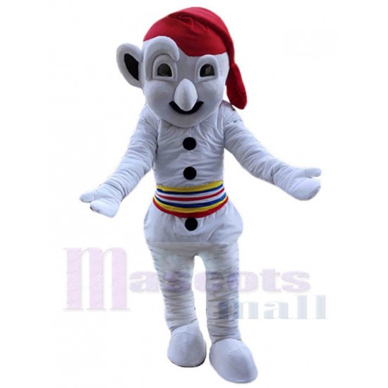 Snowman Carnival Quebec Mascot Costume Cartoon