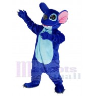 Funny Blue Lilo & Stitch Mascot Costume
