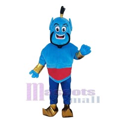Aladdin Genie Mascot Costume Cartoon