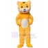 Mignon Bébé tigre jaune Costume de mascotte Dessin animé