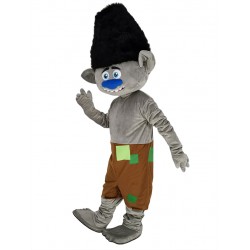Chico Trolls Elf Disfraz de mascota Dibujos animados
