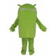 Light Green Android Robot Mascot Costume Cartoon