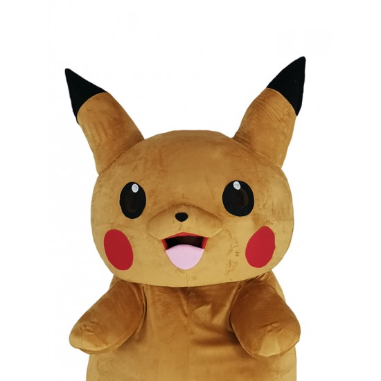 Brown Pikachu Pokémon Pokemon Go Mascot Costume