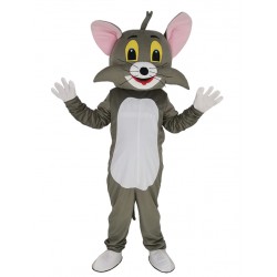 Grey Tom Cat Tom and Jerry Mascot Costume Cartoon