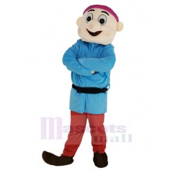 Dwarfs Mascot Costume in Blue Coat