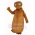Brown E.T. Alien Mascot Costume