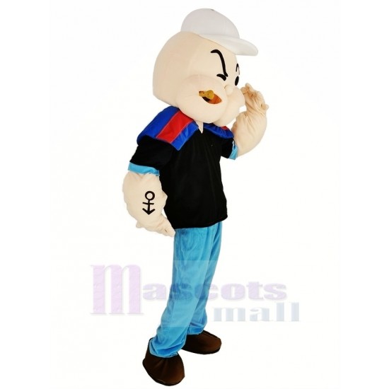 Popeye genial Disfraz de mascota Dibujos animados