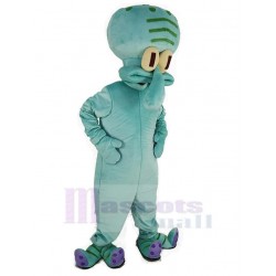 Squidward Mascot Costume from Krusty Krab SpongeBob SquarePants