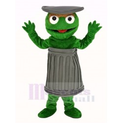 Sesame Street Oscar The Grouch Mascot Costume Cartoon