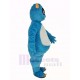 Monstruo azul esponjoso Disfraz de mascota Dibujos animados