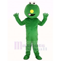 Sesame Street Green Monster Elmo Mascot Costume Cartoon