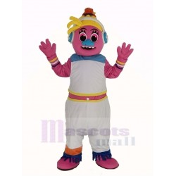 Funny Trolls DJ Suki Mascot Costume Cartoon