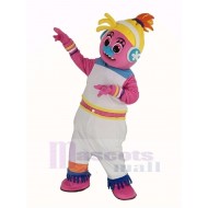Trolls drôles DJ Suki Costume de mascotte Dessin animé