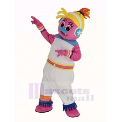 Funny Trolls DJ Suki Mascot Costume Cartoon