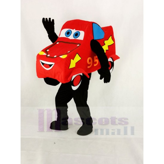 Cartoon Cars Lightning McQueen Mascot Costume