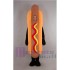 Hot Dog mit Käse und Salsa Maskottchenkostüm