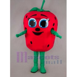 Fraise mûre Mascotte Costume Fruit