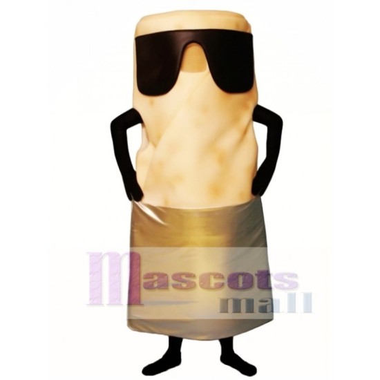 Burrito avec des lunettes de soleil Mascotte Costume
