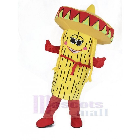 Comida mexicana Tamal Disfraz de mascota
