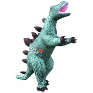 Blue Stegosaurus Dinosaur Inflatable Costume Halloween Christmas for Adult