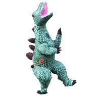 Blue Stegosaurus Dinosaur Inflatable Costume Halloween Christmas for Adult