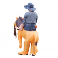 Lion Carry me Ride on Inflatable Costume Fancy Dress