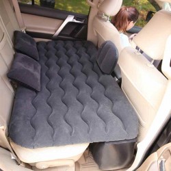 Inflatable Bed Universal Car Seat Bed with 2 Air Pillows Picnic Mat