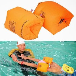 2 PCS Inflatable Air Sleeves Swimming Safety Arm Ring Floating For Adults Child