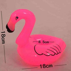 Inflatable Drink Mat Water Toy Flamingo Shape