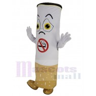 Interdiction de fumer Sans tabac Cigarette Costume de mascotte