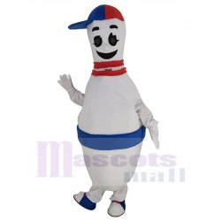 Komisch Bowling-Flasche Maskottchen Kostüm