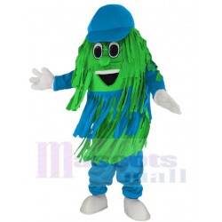 Azul claro y verde Cepillo de limpieza para lavado de coches Traje de la mascota