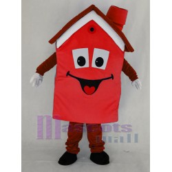 casa Roja Disfraz de mascota