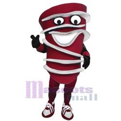 Burgundy Hurricane Mascot Costume