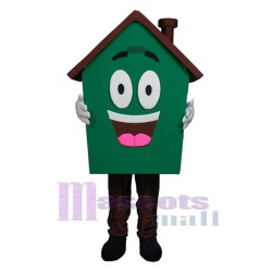Green House Home Maskottchen Kostüme für die Promotion von Immobilienagenturen