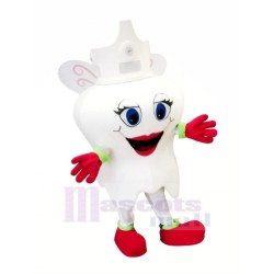 Cute Tooth Mascot Costume