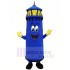 Phare bleu drôle Mascotte Costume Dessin animé