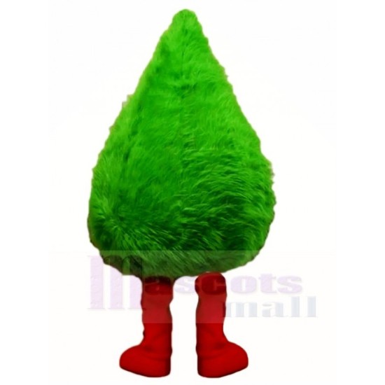 Arbre vert Mascotte Costume Usine