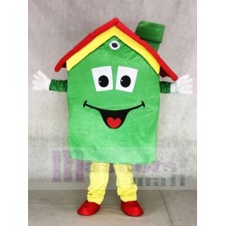 Agencia Inmobiliaria Green Housing House Mortgage Disfraz de mascota